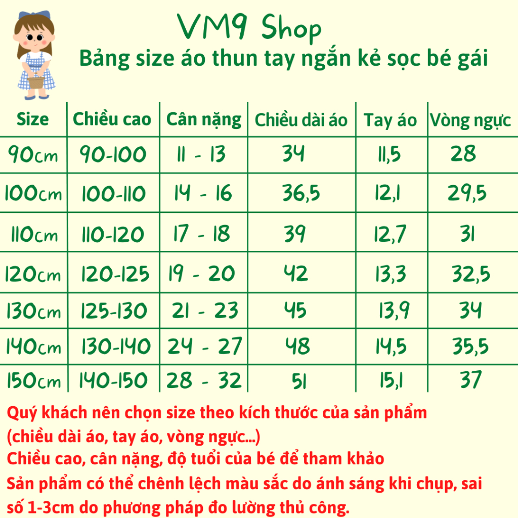 Áo thun kẻ sọc cho bé gái AMBB KIDS, ngắn tay - Áo thun cho bé gái mùa hè