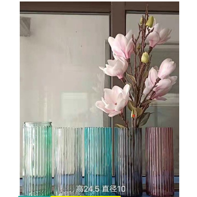 Bình hoa thủy tinh - bình thủy tinh màu trang trí