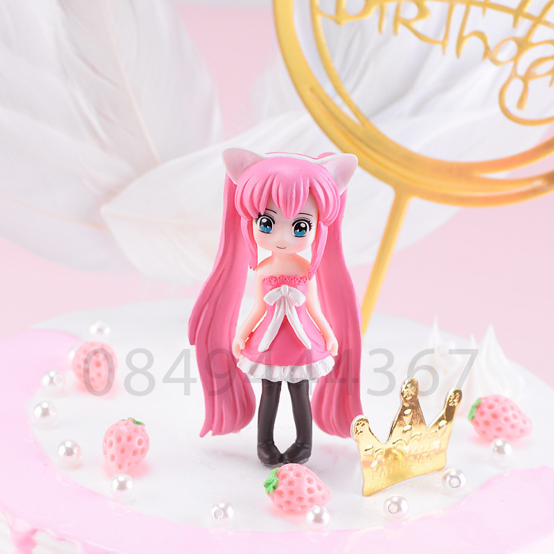 Mô hình tiểu cảnh mini Tiên nữ cute giá rẻ 29deta.store dùng để trang trí bàn làm việc, decor bàn học, terrarium