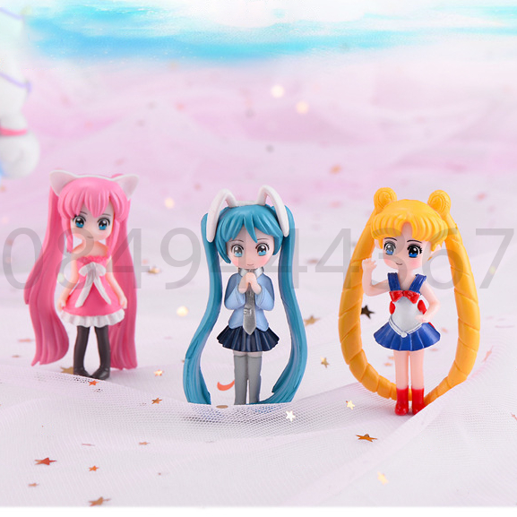 Mô hình tiểu cảnh mini Tiên nữ cute giá rẻ 29deta.store dùng để trang trí bàn làm việc, decor bàn học, terrarium