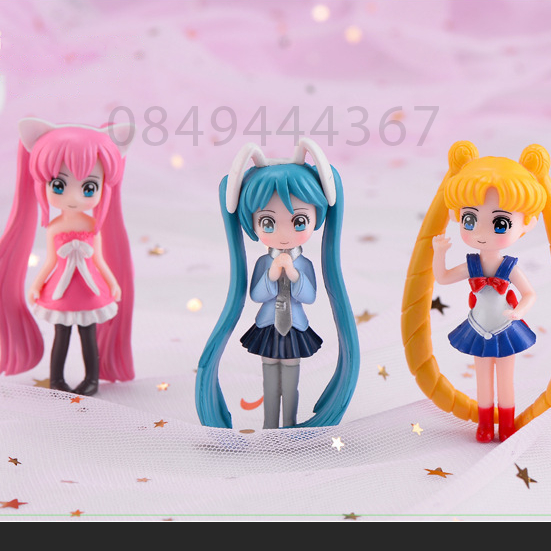 Mô hình tiểu cảnh mini Tiên nữ cute giá rẻ 29deta.store dùng để trang trí bàn làm việc, decor bàn học, terrarium