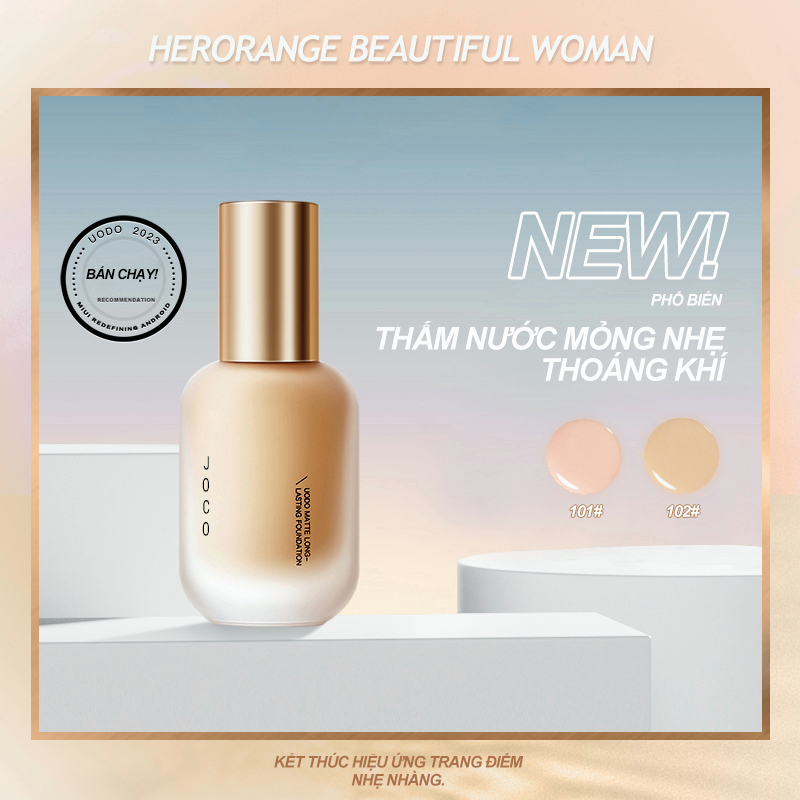 JOCO /kem nền joco/kem nền serum joco/kem nền/kem nền che khuyết điểm joco/Makeup/Foundation 40ml