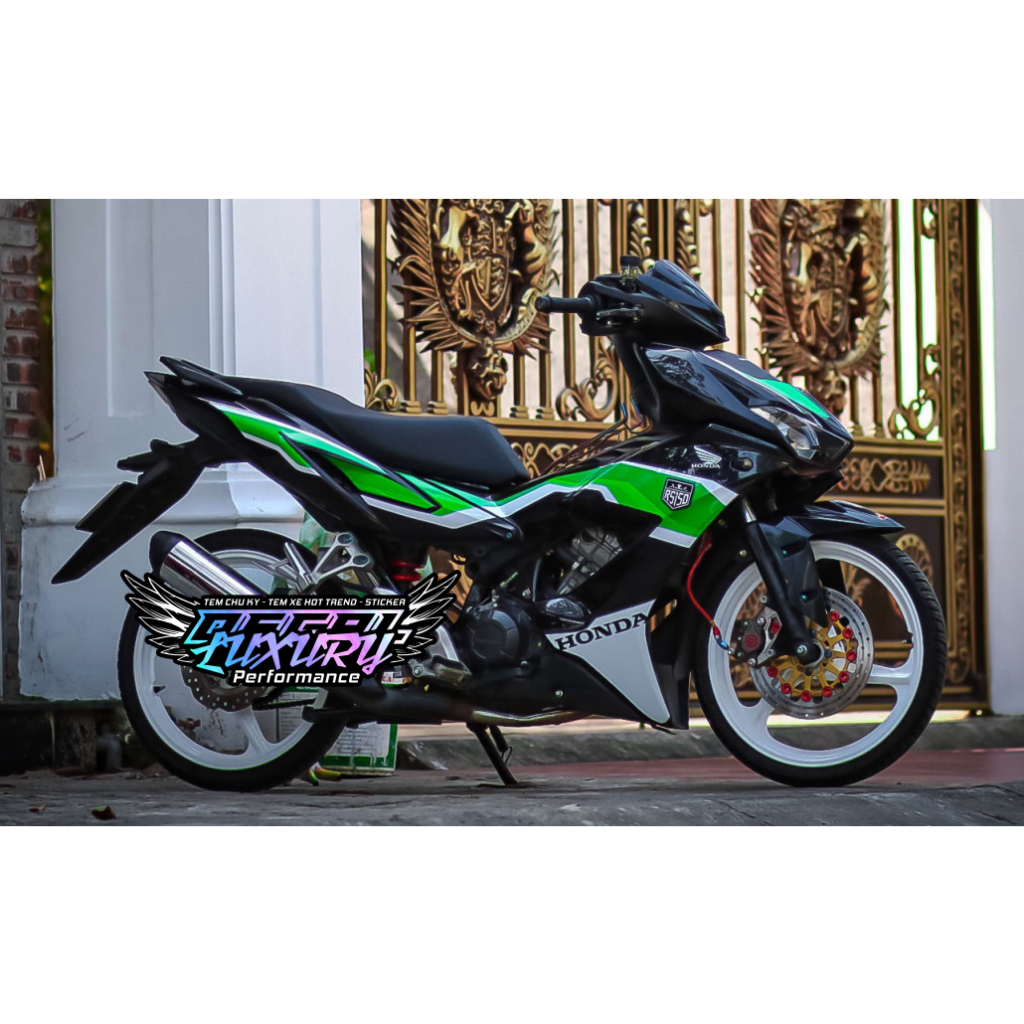 Tem rời winner x 150 hrc phối màu xanh bắt mắt
