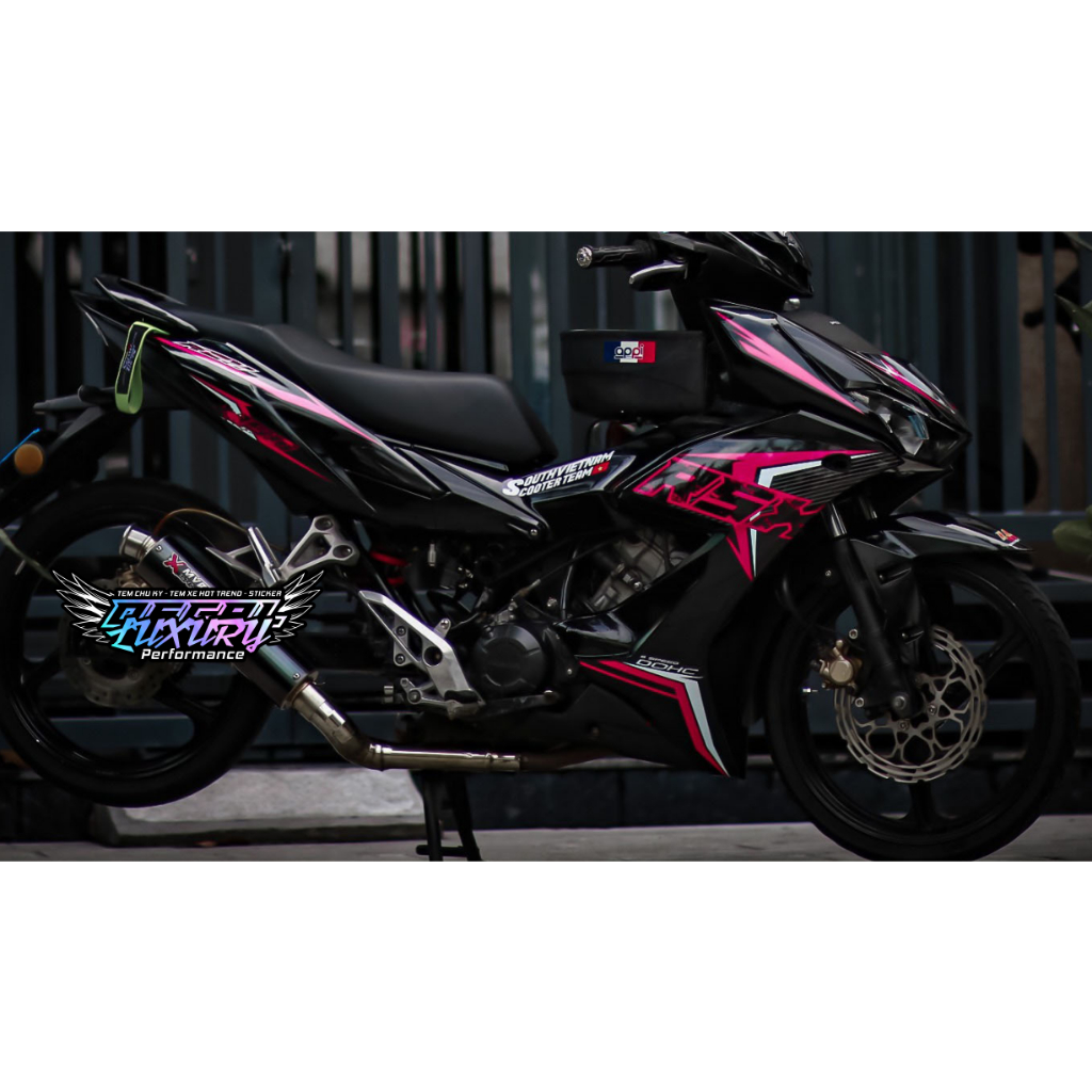 Tem rời winner x 150 mẫu rsx hồng đen