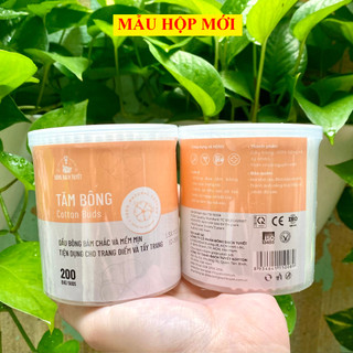 Tăm Bông người lớn Bông Bạch Tuyết 200 que/ hộp