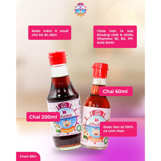 Nước mắm cho bé ăn dặm lê gia - 60ml - 200ml