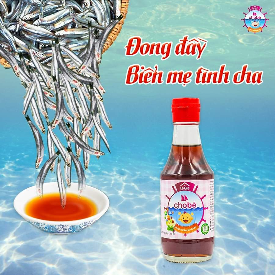 Nước mắm cho bé ăn dặm Lê Gia - 60ml - 200ml