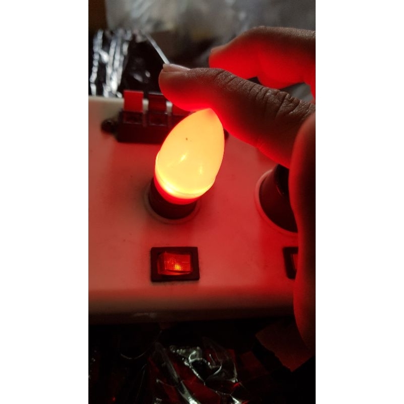 1 cặp Bóng ớt LED nhựa 1w siêu sáng đủ màu các loại phù hợp cho trang trí