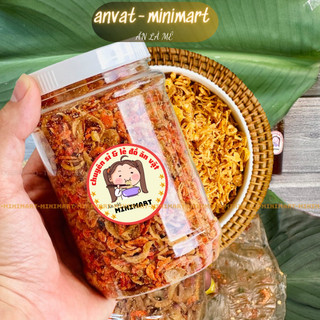 Hành phi muối nhuyễn Đặc Biệt 200g MINIMART Muối hành phi loại ngon ăn kèm bánh tráng phơi sương SIÊU NGON - anvatminima