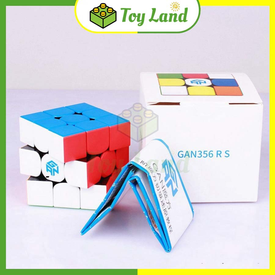 Rubik 3x3 Gan 356 RS 3x3 GAN RS Rubic 3 Tầng Cao Cấp 3x3x3 Đồ Chơi Trí Tuệ Trẻ Em Phát Triển Tư Duy - Little Kobo