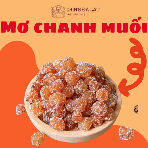 Mơ chanh muối - ngon lạ - đặc sản Đà Lạt