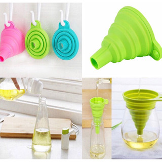 Phễu silicon gấp gọn tiện lợi