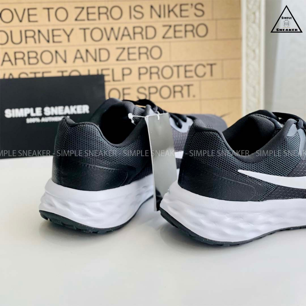 Giày Chạy Bộ Nike Revolution 6 Chính Hãng 🔴SIMPLE SNEAKER🔴 Nike Revolution 6 NN Giày Vải Dệt Thoáng Khí Đế Foam Êm Nhẹ