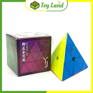 Rubik yj yulong v2 m pyraminx rubic biến thể tam giác kim tự tháp có nam châm stickerless đồ chơi