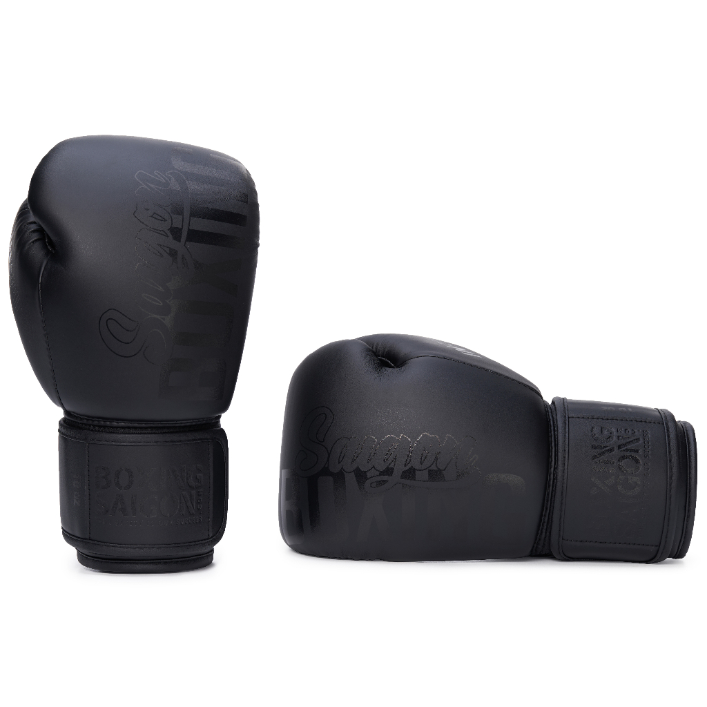 Găng Tay Boxing Saigon Inspire 1.0 - Matte Black
