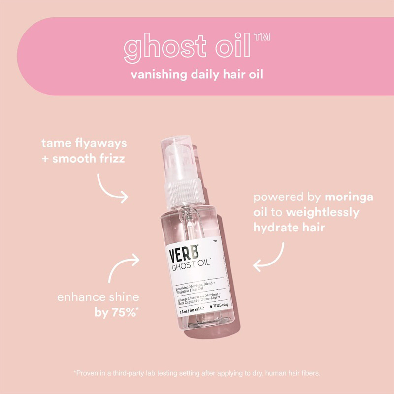 Dầu dưỡng tóc Verb Ghost Weightless Hair Oil
