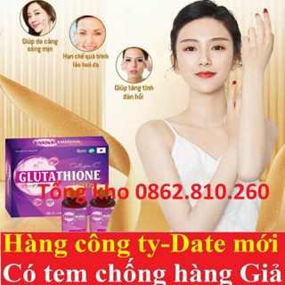 Viên Uống Trắng da COLLAGEN GLUTATHIONE 16000mg Nắp vàng - Trắng Da, Mờ Nám