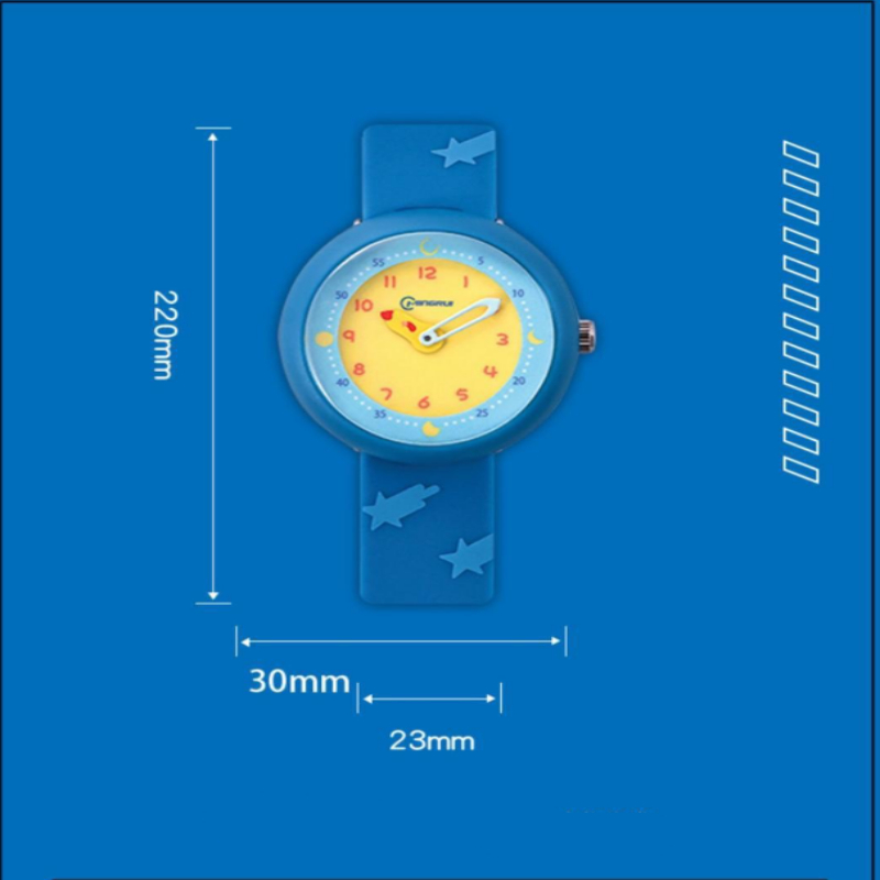 Đồng hồ trẻ em dành cho bé trai bé gái Mingrui thời trang - FULL hộp + pin + hướng dẫn