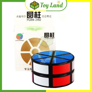 Rubik DianSheng Cheese Wheel Cylinder 2x2 Rubic Biến Thể - Toy Land