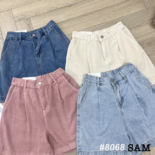 Quần short jean chun sau