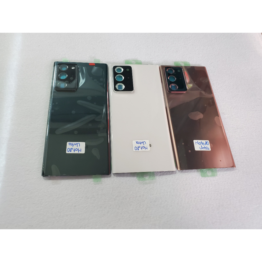 Vỏ nắp lưng cho máy Samsung Note 20 untra có kính cam