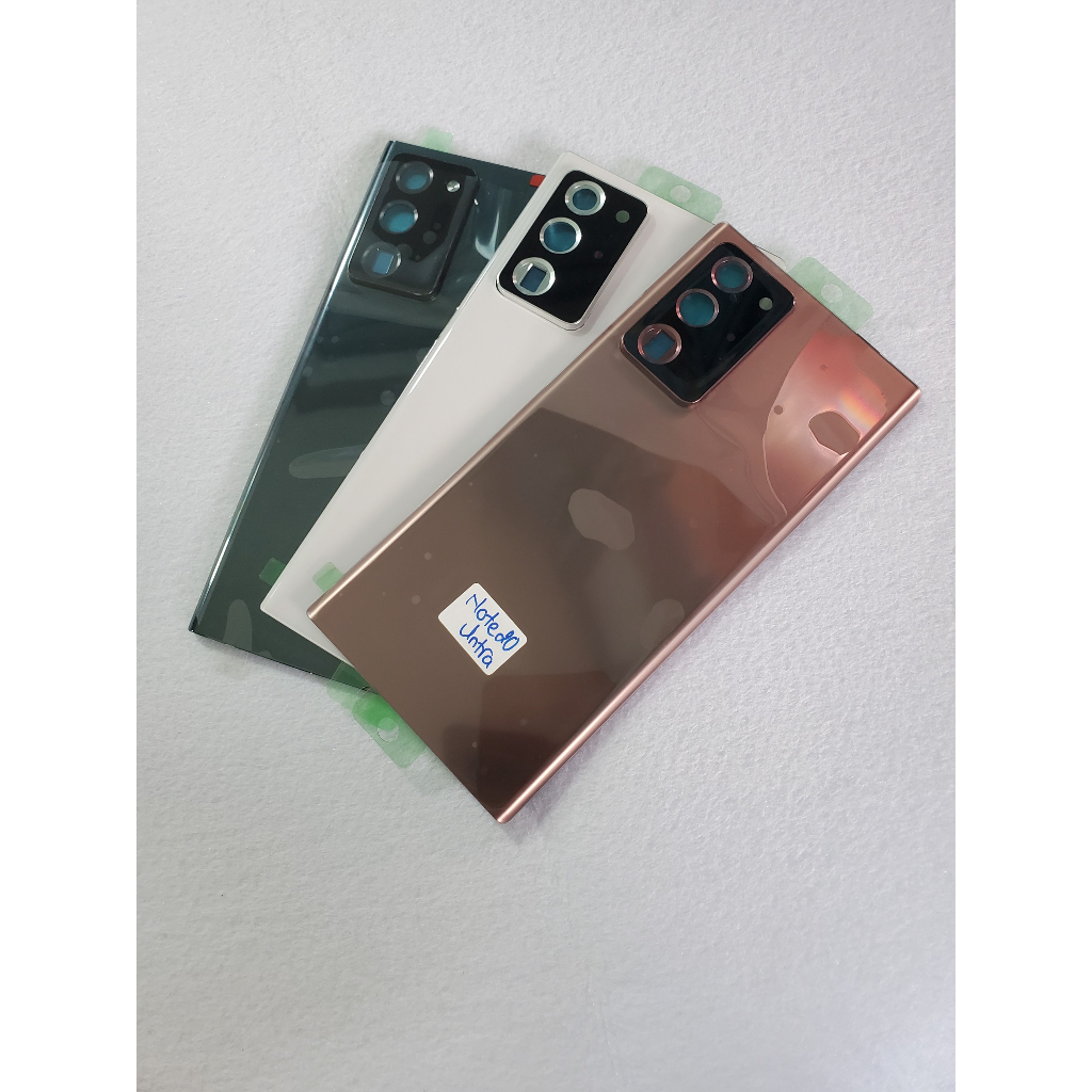 Vỏ nắp lưng cho máy Samsung Note 20 untra có kính cam