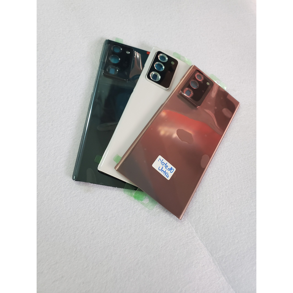 Vỏ nắp lưng cho máy Samsung Note 20 untra có kính cam