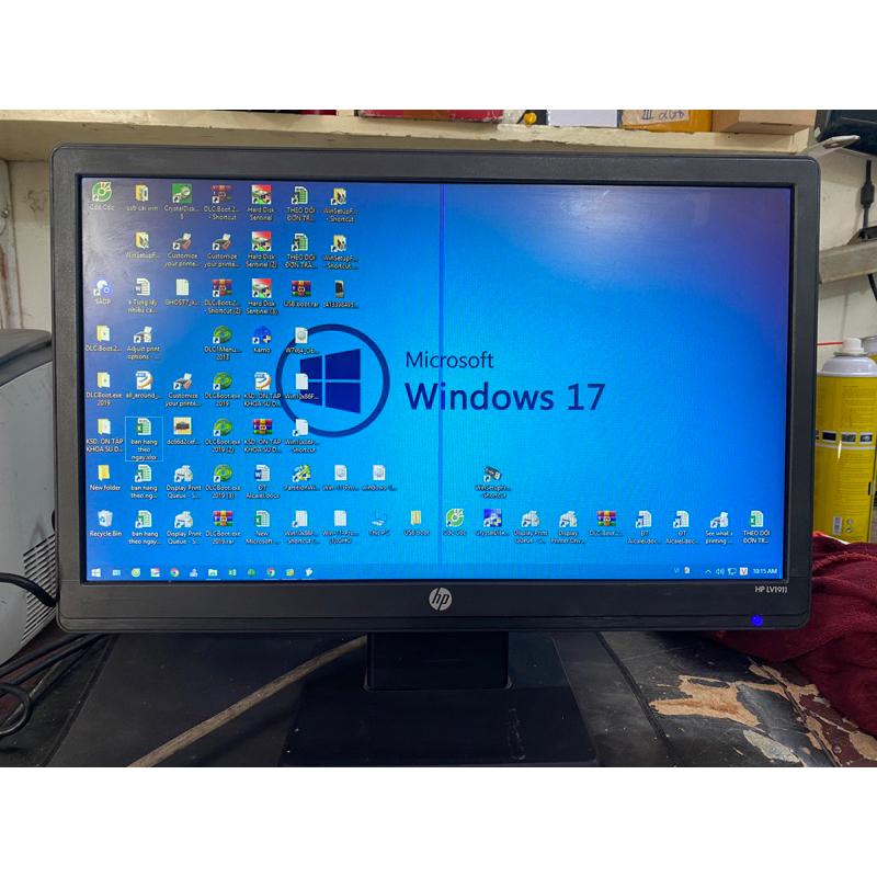 Màn 19inch kẻ nhỏ, nám nhẹ dùng xem cam làm kỹ thuật tốt