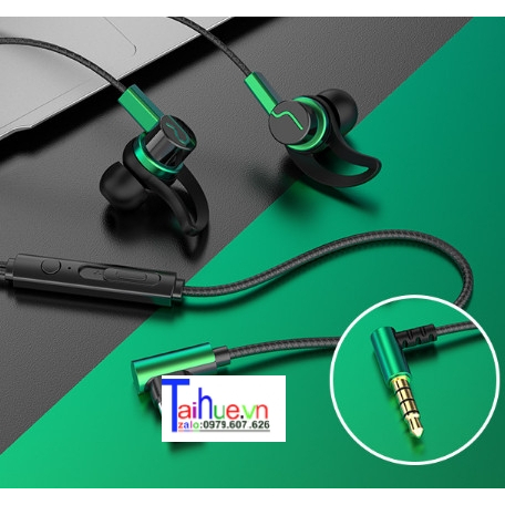 Tai Nghe Gamin rẻ tại huế Có Dây Nhét Tai Chơi Game Chống Ồn Có Mic Cho PC điện thoại