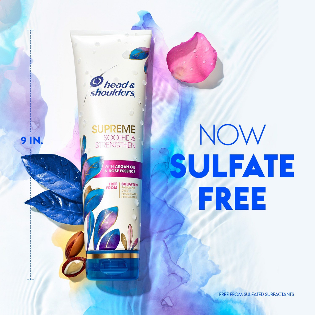Dầu gội và xả sạch gàu dưỡng tóc Head & shoulders thế hệ mới 350mL