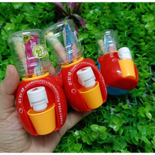 Kẹo đồ chơi kẹo bình nước trái cây kèm kẹo nổ