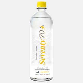 Nước Ion Kiềm Seventy70% Loại Chai 500ml - Mr.Muối