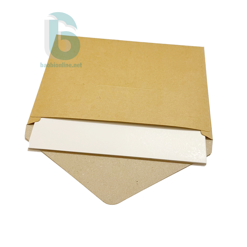 BAO THƯ KRAFT NHẬT NẮP CHÉO A5 - KÍCH THƯỚC 16x23cm - BAOBIONLINE