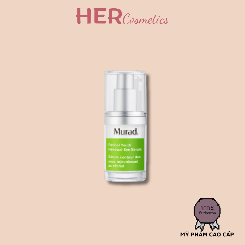 Kem dưỡng mắt ch.ống nhăn Serum mắt Murad Retinol Youth Renewal Eye Cream 15ml date xa