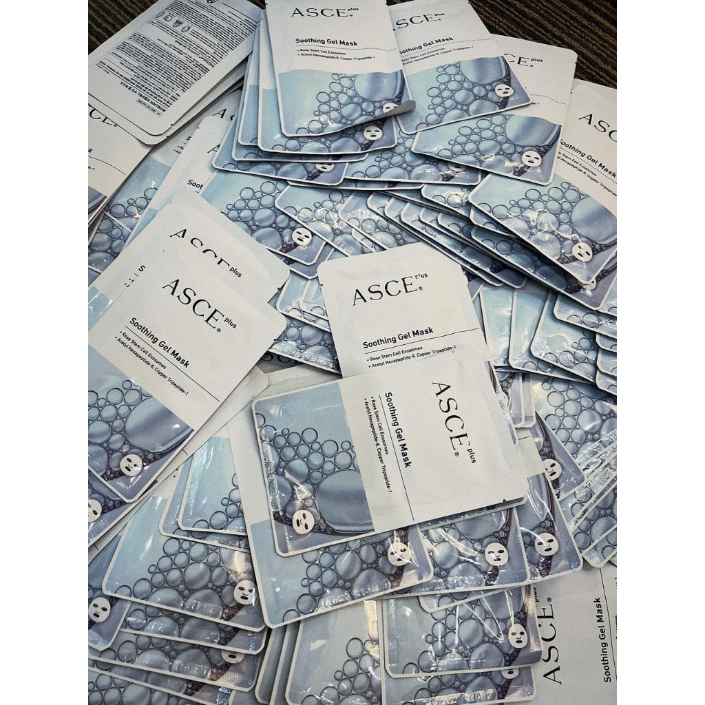 Mask ASCE plus Soothing Gel mặt nạ siêu phục hồi, làm mát, làm dịu da, chống lão hóa