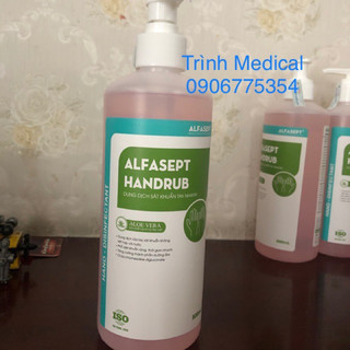 Nước rửa tay khô sát khuẩn Alfasept Handrub 500ml