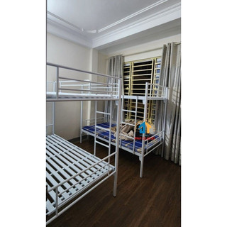 Giường sắt 2 tầng cao cấp Đại Thành, kích thước 1m2x1m2, tháo lắp dễ dàng, miễn phí vận chuyển nội thành HCM