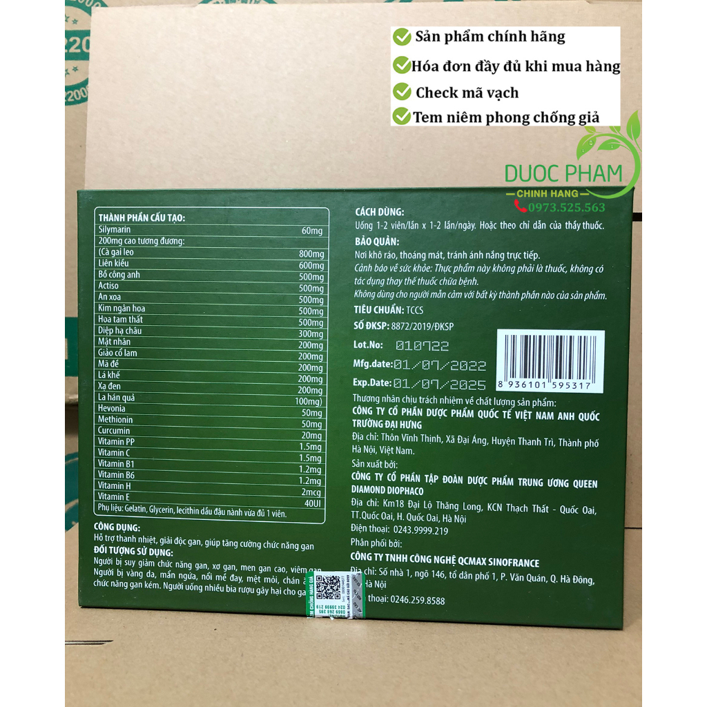 Viên Uống Giải Độc Gan Hàn Quốc Hevonia Silymarin  giúp hạ men gan, thải độc gan gan, giảm mụn hiệu quả