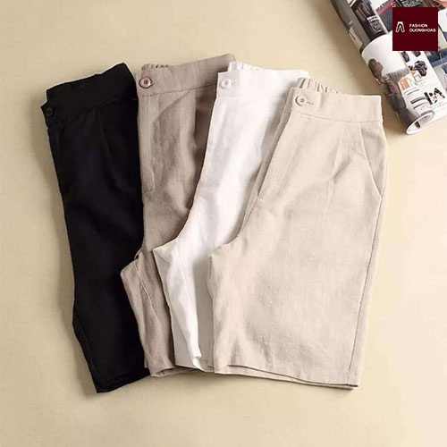Quần Short Đũi Cao Cấp Mát Đẹp Siêu Hot Nhiều Màu