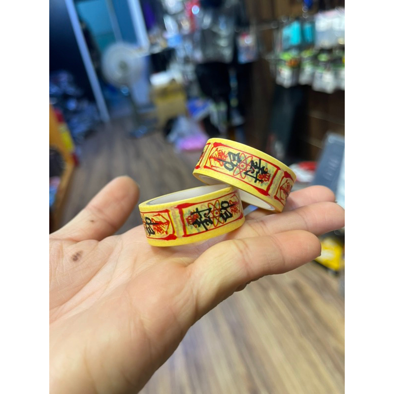 Băng keo dán spool máy câu cá  băng keo niêm phong 1 cuộn 10m 35k