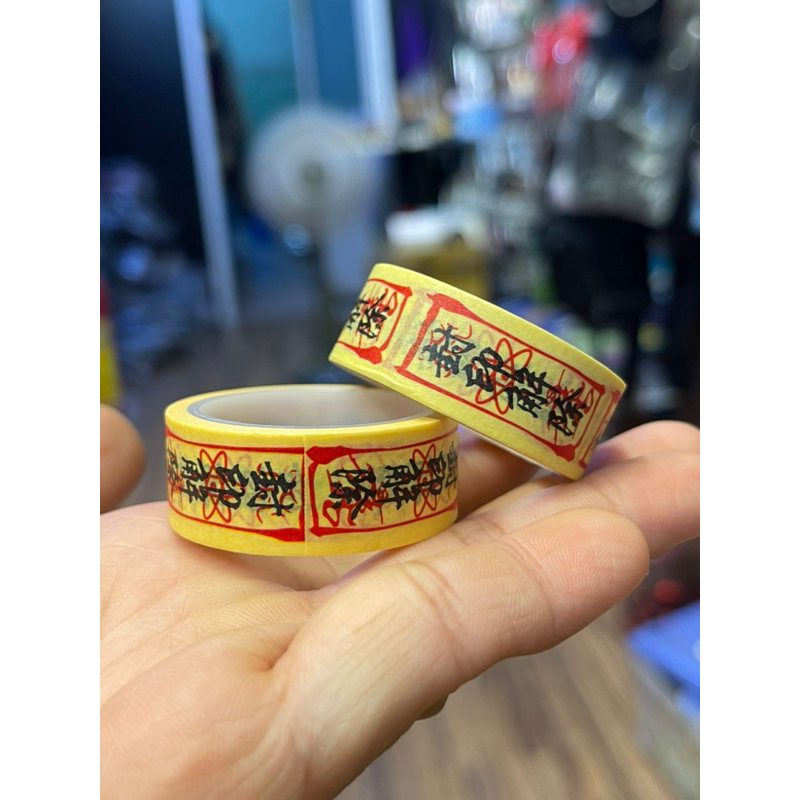 Băng keo dán spool máy câu cá  băng keo niêm phong 1 cuộn 10m 35k