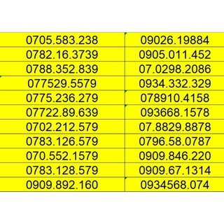 Sim mobifone 4g trả trước số đẹp 450k
