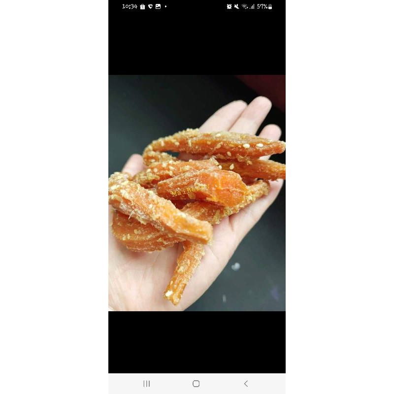 Khoai mật sấy gừng 500g