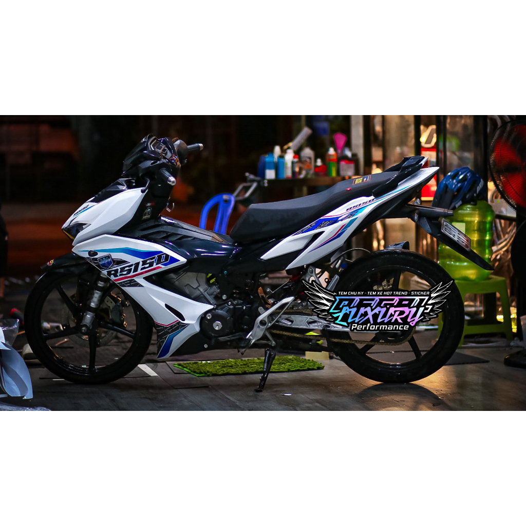Tem rời winner x 150 mẫu rs 150r xe trắng