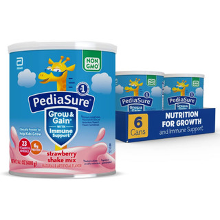 Sữa Công Thức  PediaSure Grow & Gain Strawberry Shake Mix