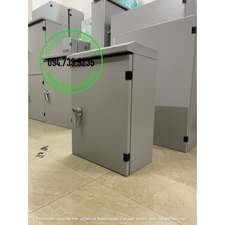 Vỏ tủ điện ngoài trời - vỏ tủ điện có mái che - vỏ tủ điện 35x50x20cm - tủ điện công nghiệp - tủ điện 350x500x200mm