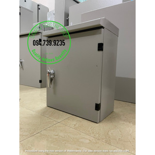 Vỏ tủ điện ngoài trời - vỏ tủ điện có mái che - vỏ tủ điện 35x45x20cm - tủ điện công nghiệp - tủ điện 350x450x200mm
