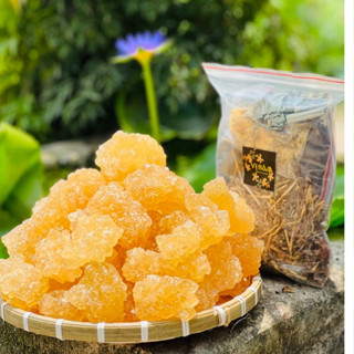 Đường phèn vàng Quãng Ngãi túi 1kg ngọt thanh loại ngon