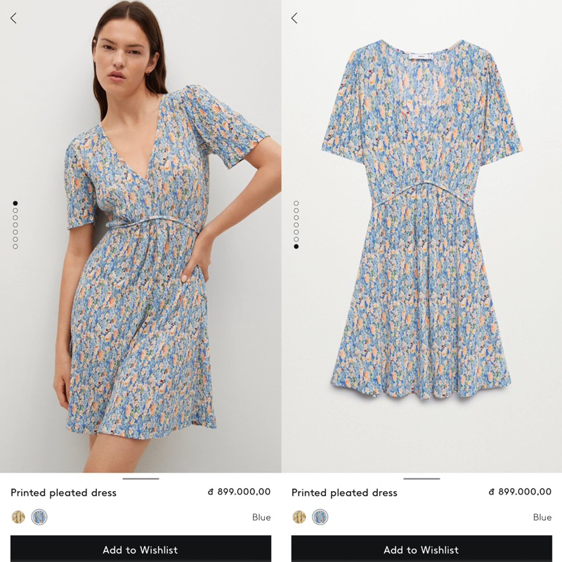 Váy hoa Mango cho chị em diện hè | Hàng chuẩn auth vợt sale