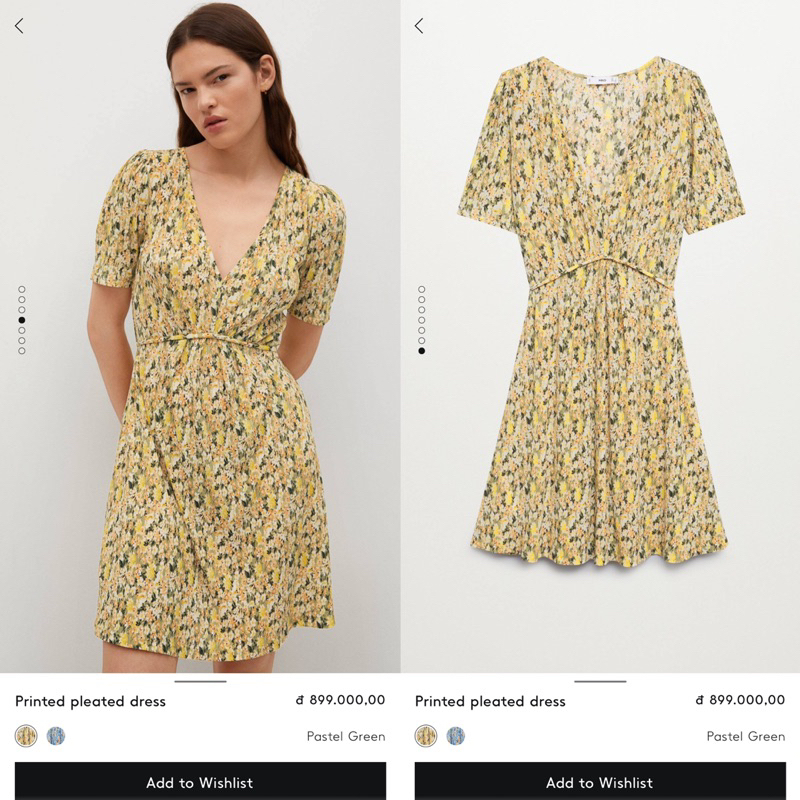 Váy hoa Mango cho chị em diện hè | Hàng chuẩn auth vợt sale